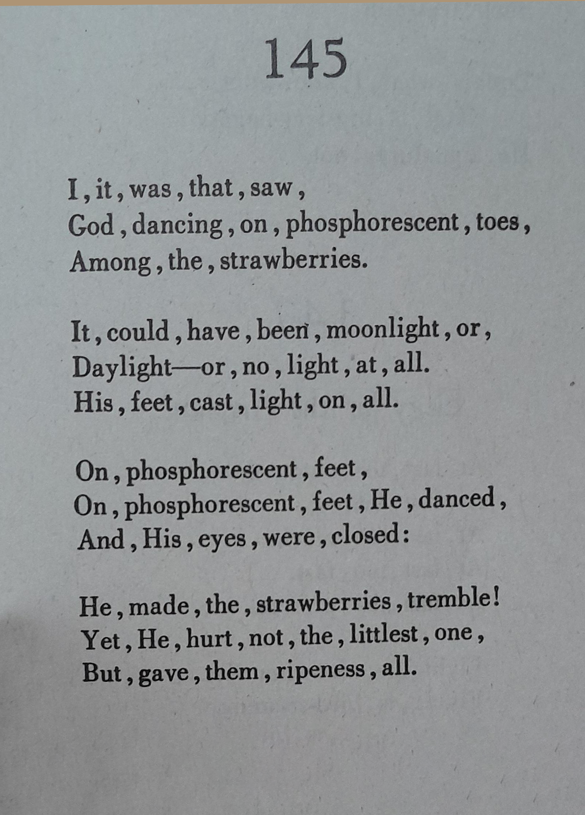 Original José García Villa poem used as the source map