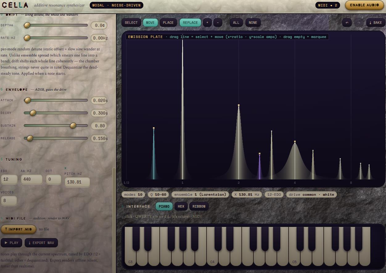 Cella screenshot