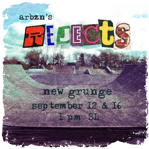 Rejects event poster