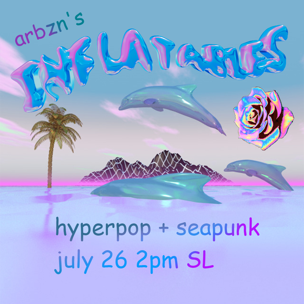 Inflatables event poster