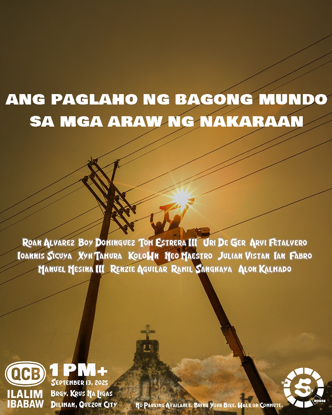 Instagram mini poster for Ang Paglaho ng Bagong Mundo sa mga Araw ng Nakaraan, September 13, 2025, Brgy. Krus na Ligas